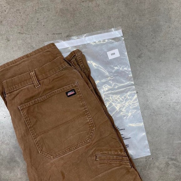 Dickies carpenter pants brown workwear Y2K relaxed fit Size 32x30 - Picture 8 of 8